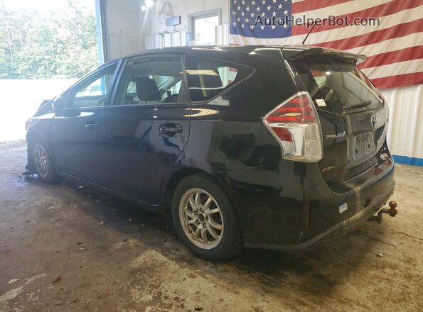 JTDZN3EU5GJ045607 2016 TOYOTA PRIUS Black Задня ліва чверть