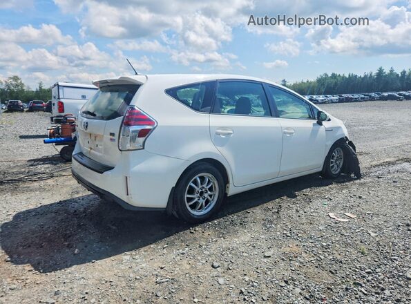 JTDZN3EU8HJ068641 2017 TOYOTA PRIUS White უკანა მარჯვენა