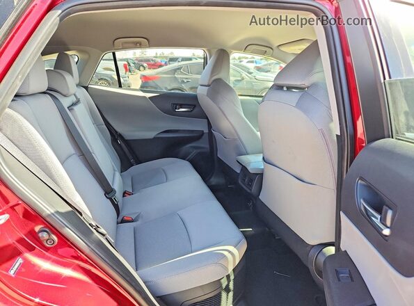 JTEAAAAH0MJ010759 2021 TOYOTA VENZA Red Սալոնի հետևի տեսք