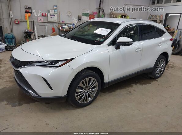 JTEAAAAH0MJ047004 2021 TOYOTA VENZA White Передня ліва чверть