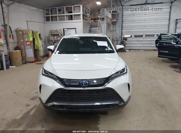 JTEAAAAH0MJ047004 2021 TOYOTA VENZA White Вид щитка приладів