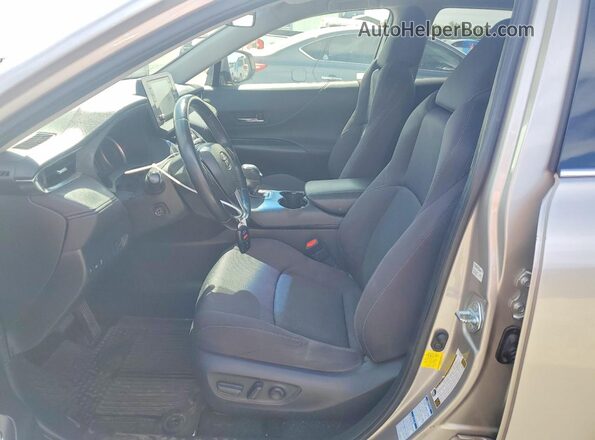 JTEAAAAH0NJ114136 2022 TOYOTA VENZA Silver Widok wnętrza z przodu