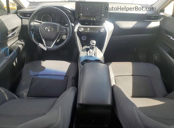 JTEAAAAH0NJ114136 2022 TOYOTA VENZA Silver Widok deski rozdzielczej