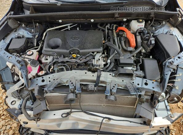 JTEAAAAH1MJ013069 2021 TOYOTA VENZA Gray Vista del compartimento del motor