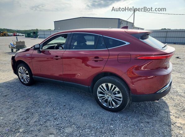 JTEAAAAH1MJ057377 2021 TOYOTA VENZA Red Rear left