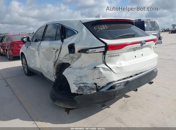 JTEAAAAH1NJ103890 2022 TOYOTA VENZA Белый Задняя левая четверть