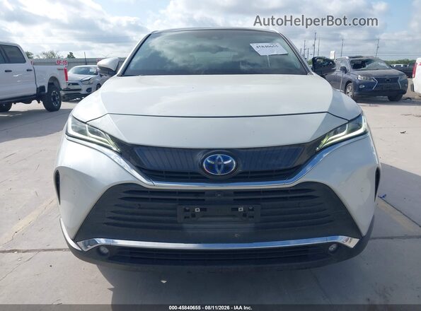 JTEAAAAH1NJ103890 2022 TOYOTA VENZA Белый Вид щитка приборов