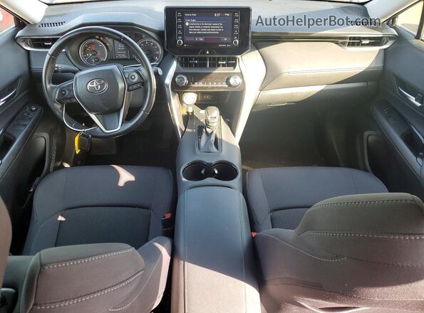 JTEAAAAH1NJ113643 2022 TOYOTA VENZA Blue Widok deski rozdzielczej
