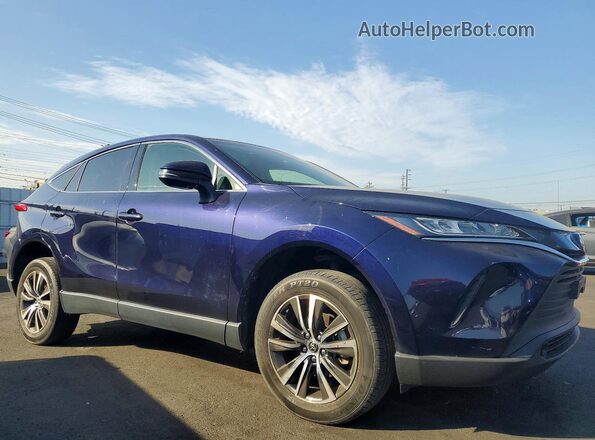 JTEAAAAH1NJ113643 2022 TOYOTA VENZA Blue Przód prawy