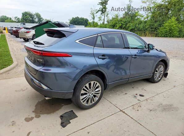 JTEAAAAH1PJ149867 2023 TOYOTA VENZA Синий Задняя правая четверть