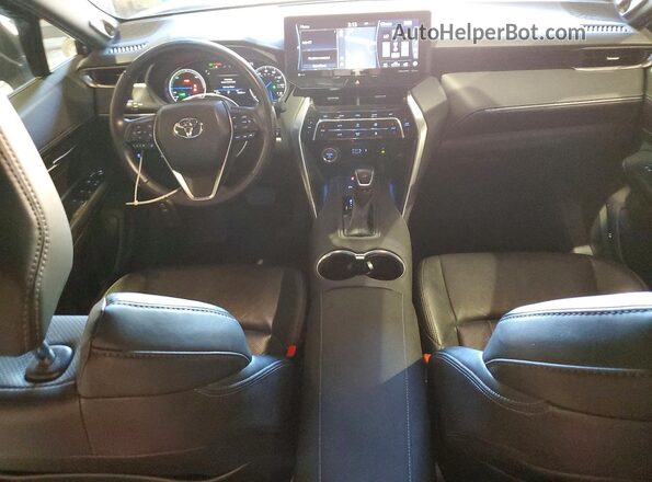 JTEAAAAH2MJ009791 2021 TOYOTA VENZA Charcoal Widok deski rozdzielczej
