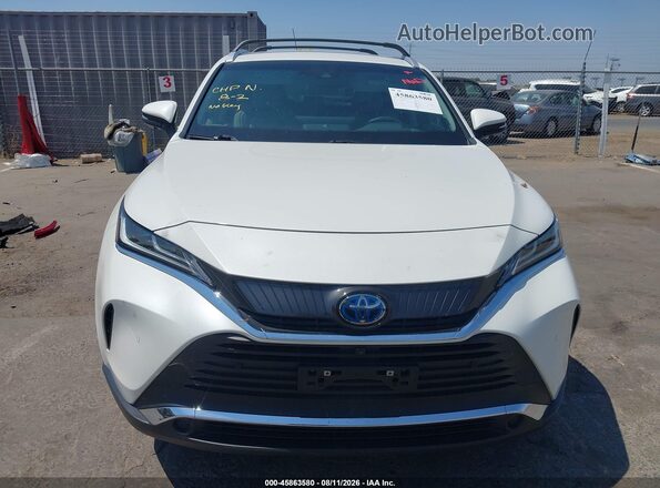 JTEAAAAH2MJ027658 2021 TOYOTA VENZA White Вид щитка приладів