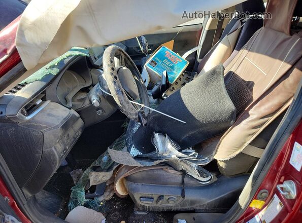 JTEAAAAH3MJ069546 2021 TOYOTA VENZA Red Vista interior delantera