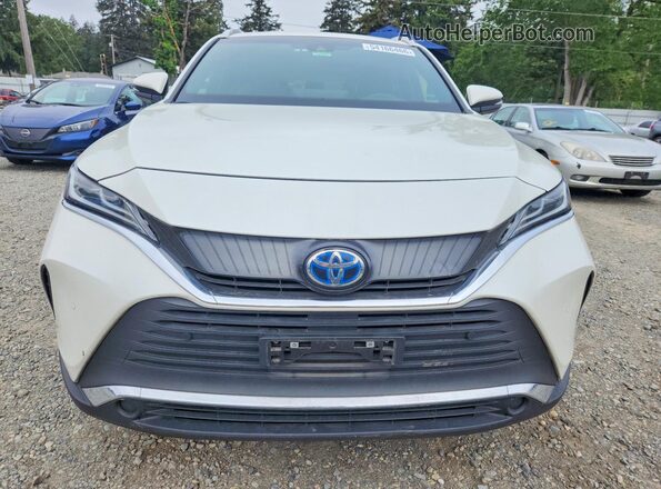 JTEAAAAH4NJ100062 2022 TOYOTA VENZA Белый Вид спереди