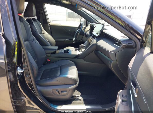 JTEAAAAH5MJ047287 2021 TOYOTA VENZA Black წინა სალონის ხედი