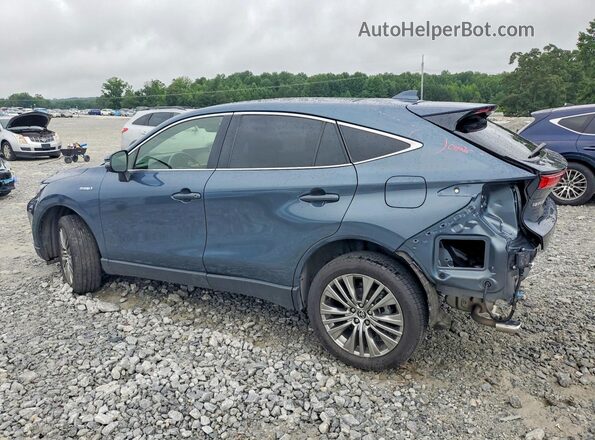 JTEAAAAH5MJ056068 2021 TOYOTA VENZA Blue Задня ліва чверть