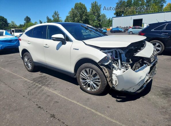 JTEAAAAH6MJ045774 2021 TOYOTA VENZA White Delantero derecho