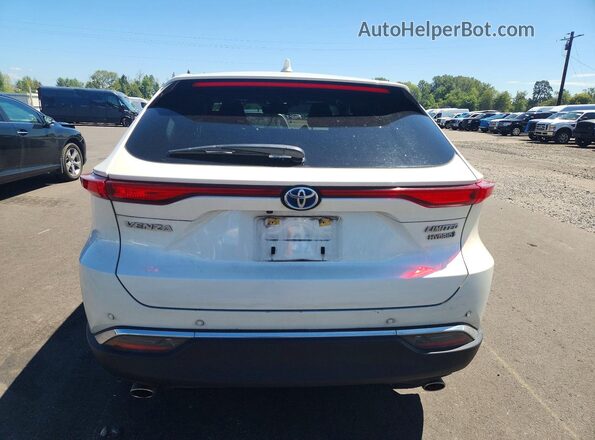 JTEAAAAH6MJ045774 2021 TOYOTA VENZA White Vista trasera