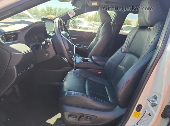 JTEAAAAH6MJ045774 2021 TOYOTA VENZA White Vista interior delantera