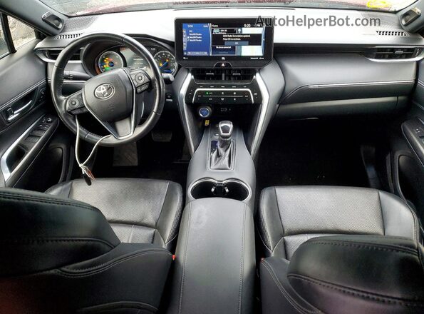 JTEAAAAH7MJ008099 2021 TOYOTA VENZA Red Вид панелі приладів