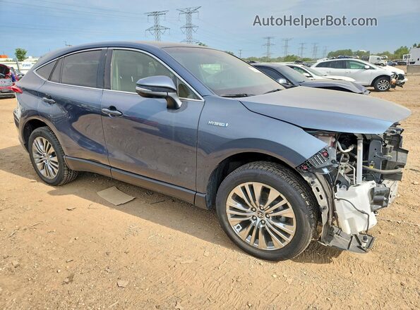 JTEAAAAH7MJ019359 2021 TOYOTA VENZA Gray Przód prawy