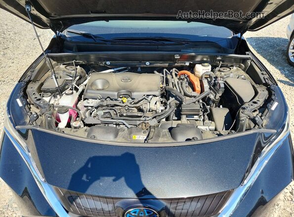 JTEAAAAH7NJ093172 2022 TOYOTA VENZA Black Вид підкапотного простору