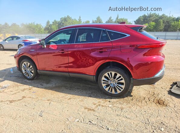 JTEAAAAH8MJ006569 2021 TOYOTA VENZA Red Tył lewy