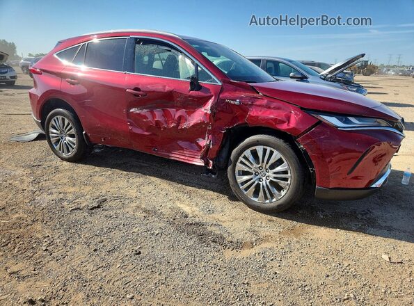 JTEAAAAH8MJ006569 2021 TOYOTA VENZA Red Przód prawy