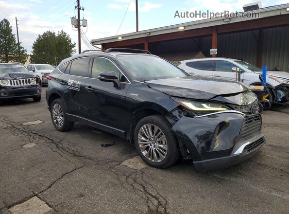 JTEAAAAH8MJ022920 2021 TOYOTA VENZA Black Передня права чверть