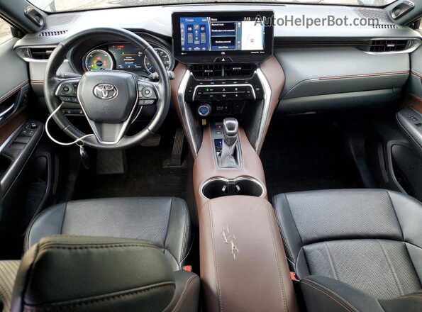 JTEAAAAH8MJ022920 2021 TOYOTA VENZA Black Вид панелі приладів