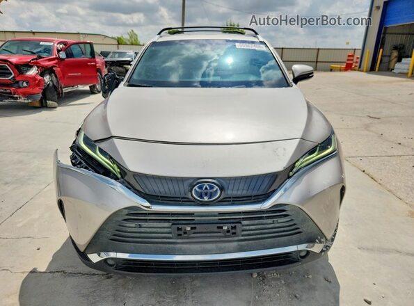 JTEAAAAH8MJ071695 2021 TOYOTA VENZA Silver წინა ხედი