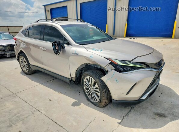 JTEAAAAH8MJ071695 2021 TOYOTA VENZA Silver წინა მარჯვენა