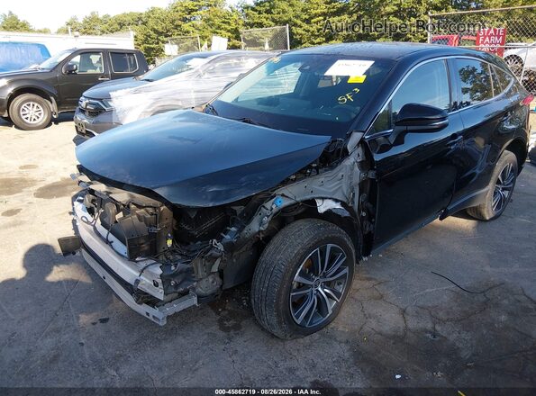 JTEAAAAH8PJ121970 2023 TOYOTA VENZA Black Widok z przodu