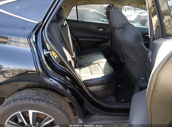 JTEAAAAH8PJ121970 2023 TOYOTA VENZA Black Widok naklejki z numerem VIN