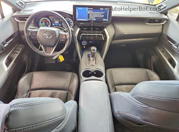JTEAAAAH9MJ042268 2021 TOYOTA VENZA Black წინა პანელის ხედი