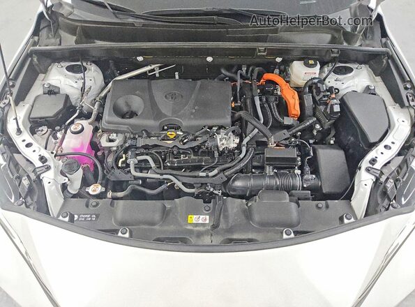 JTEAAAAH9PJ150846 2023 TOYOTA VENZA White Vista del compartimento del motor
