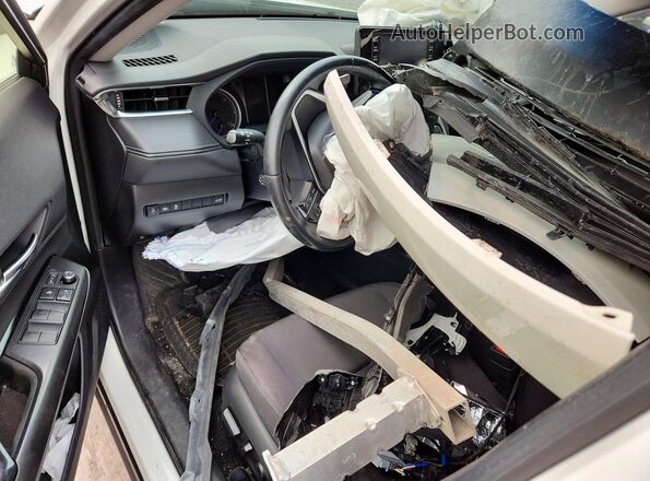 JTEAAAAHXMJ024720 2021 TOYOTA VENZA Белый Вид панели приборов
