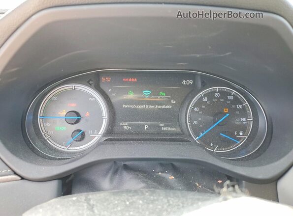 JTEAAAAHXMJ040299 2021 TOYOTA VENZA Серый Вид щитка приборов