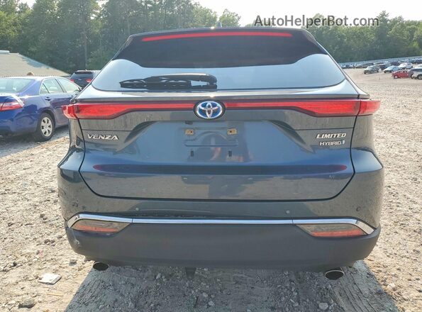 JTEAAAAHXMJ040299 2021 TOYOTA VENZA Серый Вид сзади