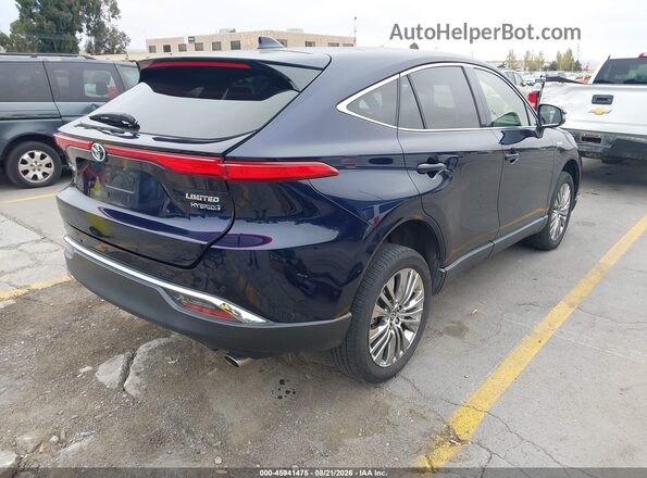JTEAAAAHXMJ047981 2021 TOYOTA VENZA Blue Rear right