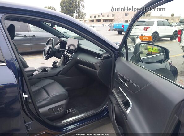 JTEAAAAHXMJ047981 2021 TOYOTA VENZA Blue Front interior view