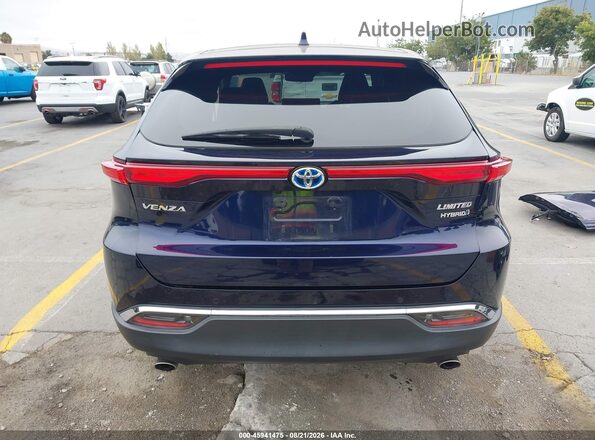 JTEAAAAHXMJ047981 2021 TOYOTA VENZA Blue 