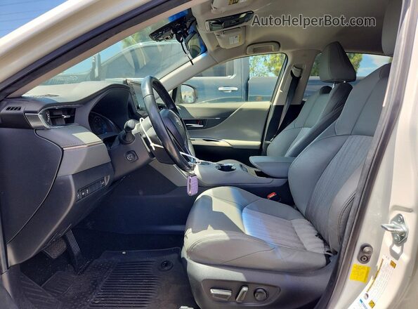 JTEAAAAHXMJ050489 2021 TOYOTA VENZA White Вид салону спереду