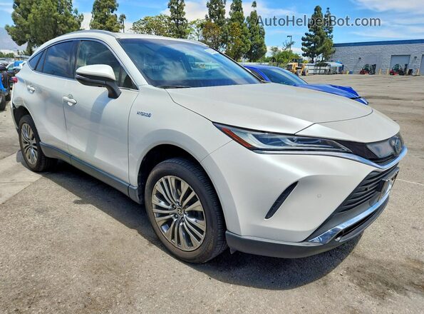 JTEAAAAHXMJ050489 2021 TOYOTA VENZA White Передня права чверть