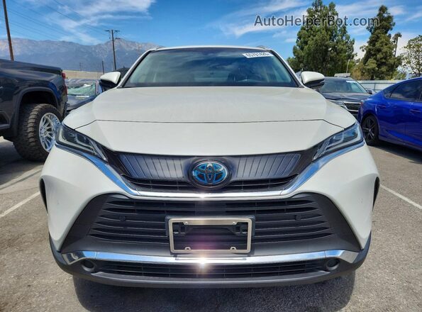 JTEAAAAHXMJ050489 2021 TOYOTA VENZA White Вид спереду