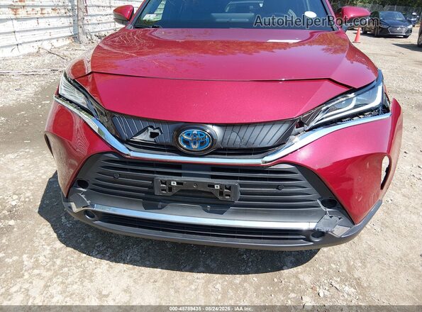 JTEAAAAHXMJ076557 2021 TOYOTA VENZA Красный Вид спереди