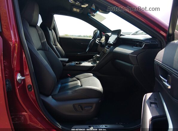 JTEAAAAHXMJ076557 2021 TOYOTA VENZA Красный Вид салона спереди