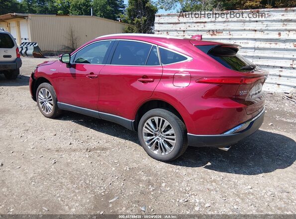 JTEAAAAHXMJ076557 2021 TOYOTA VENZA Красный Задняя левая четверть