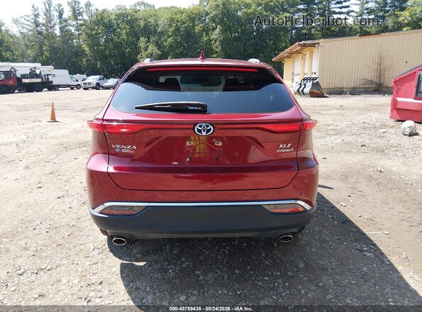 JTEAAAAHXMJ076557 2021 TOYOTA VENZA Красный 