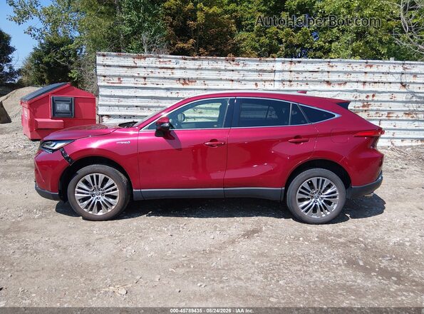JTEAAAAHXMJ076557 2021 TOYOTA VENZA Красный Панорамный вид салона 360°